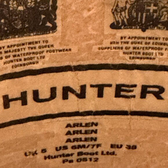 Hunter Boots - Tall/Black - Picture 3 of 3